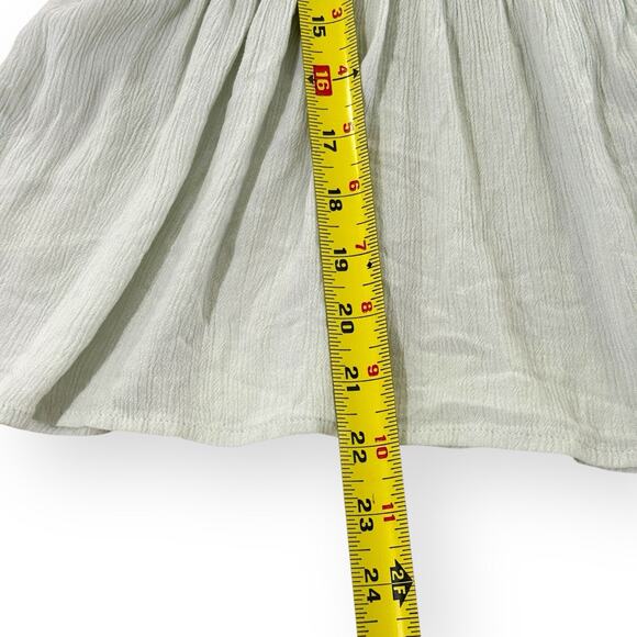 O’Neill Babydoll Top Womens XXL Mint Green Sleeveless Strappy V-Neck Boho Beach - Picture 8 of 9